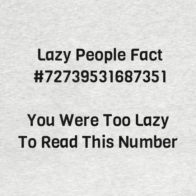 You Were Too Lazy To Read This Number by Jitesh Kundra